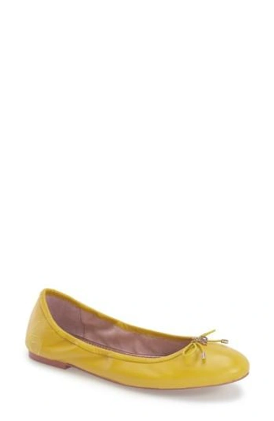 Sam Edelman 'felicia' Flat In Chartreuse Glow