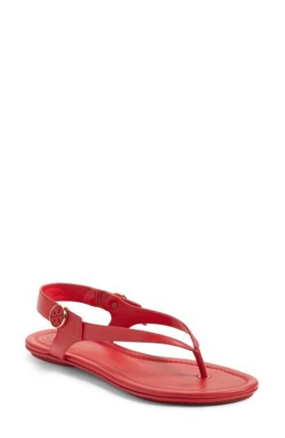 Tory Burch Minnie Travel Thong Sandal In Nantucket Red