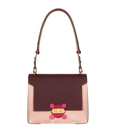 Anya Hindmarch Bathurst Circle Satchel In Pink