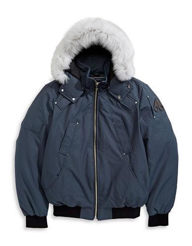 blue moose knuckle coat