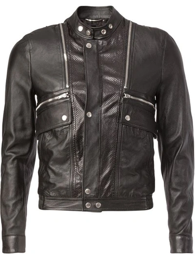 Saint Laurent Classic Leather Jacket | ModeSens
