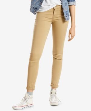levi's 710 super skinny colored jeans