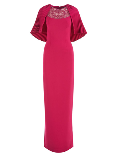 Theia Esme Gown In Wineberry