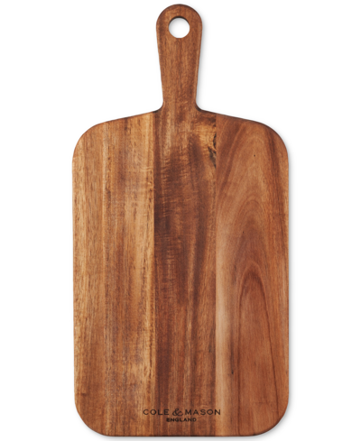 Cole & Mason Barkway Acacia Serving & Chopping Board - Small In Wood