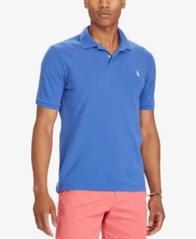 Polo Ralph Lauren Classic Fit Short Sleeve Polo Shirt In Provincetown Blue