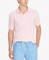 Polo Ralph Lauren Classic Fit Short Sleeve Polo Shirt In Carmel Pink