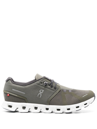 On Running Cloud 5 Sneakers In Olive