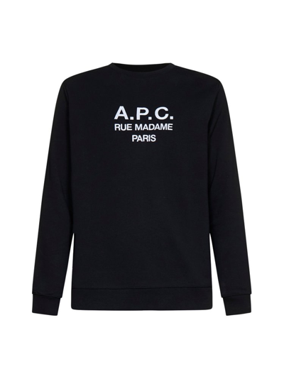 A.p.c. Black Rufus Sweatshirt