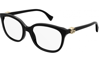 Gucci Demo Rectangular Ladies Eyeglasses Gg1075o 001 48 In N/a