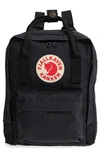 Fjall Raven Mini Kånken Water Resistant Backpack In Black