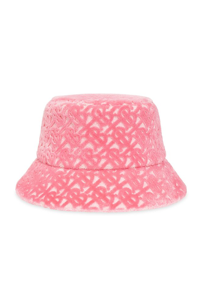 Burberry Tb Monogram Terry Cloth Bucket Hat In New