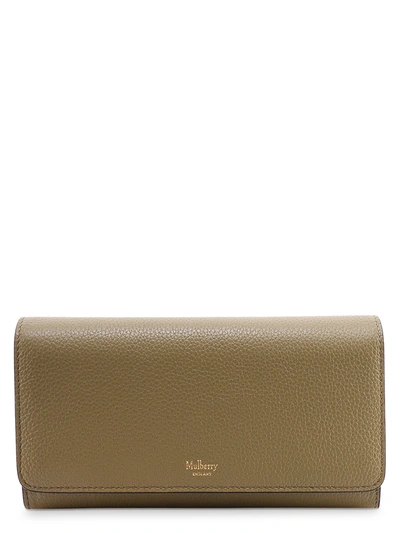 Mulberry Wallet In Green