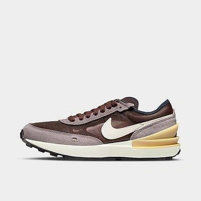 Nike Waffle One Big Kids' Shoes In Light Chocolate,vapor Mauve,coconut Milk,natural