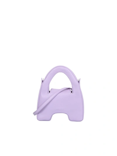 Ambush Embossed Logo Lilac Handbag In Purple