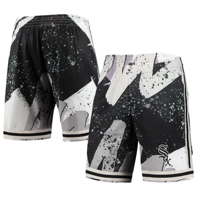 Mitchell & Ness Men's  Black Chicago White Sox Hyper Hoops Shorts