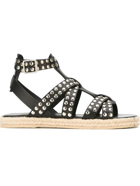 saint laurent open toe heels