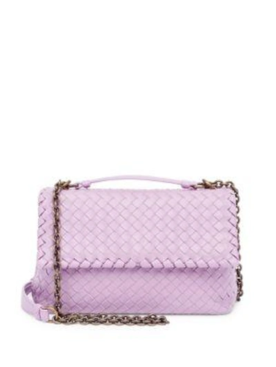 Bottega Veneta Baby Olimpia Shoulder Bag In Dragee