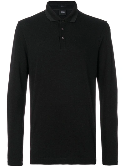 Hugo Boss Long Sleeve Polo Shirt
