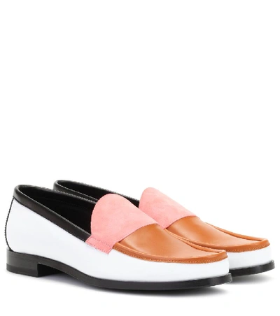 Pierre Hardy Hardy Colorblock Leather Loafer In Multicoloured