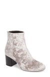 Rag & Bone Drea Crushed Velvet Ankle Boot In Dove Velvet