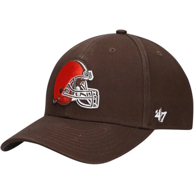 47 ' Brown Cleveland Browns Legend Mvp Adjustable Hat