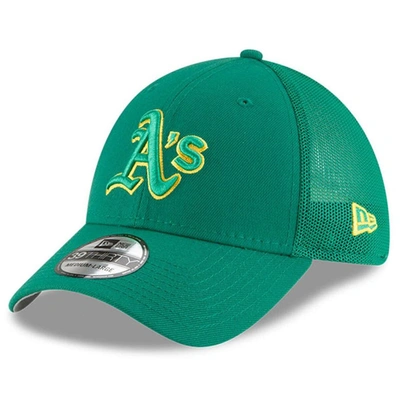 New Era Kids' Youth  Green Oakland Athletics 2022 Batting Practice 39thirty Flex Hat