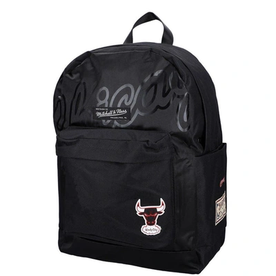 Mitchell & Ness Kids' Black Chicago Bulls Team Backpack