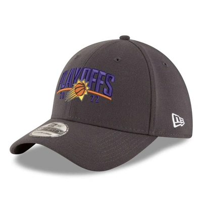 New Era Gray Phoenix Suns 2022 Nba Playoffs Arch 39thirty Flex Hat