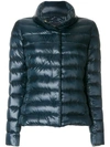 Herno Funnel Neck Padded Jacket - Blue