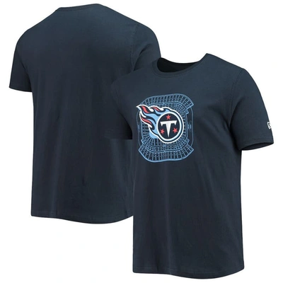 New Era Navy Tennessee Titans Stadium T-shirt