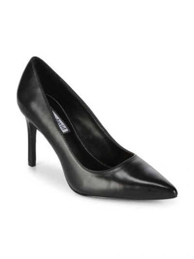 Charles David Women's Denise Leather Pointed Toe High-heel Pumps In Black