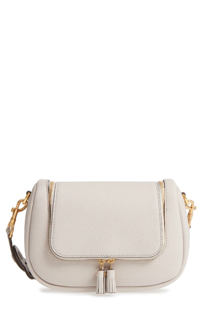 Anya Hindmarch Small Vere Leather Crossbody Satchel - Grey In Steam