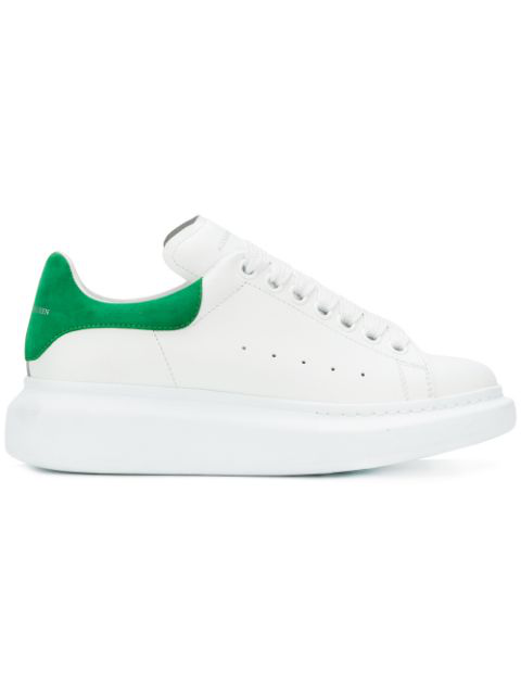 green and white alexander mcqueen's