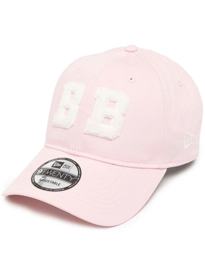 Bape Black *a Bathing Ape® Patch-detail Baseball Cap In Pink
