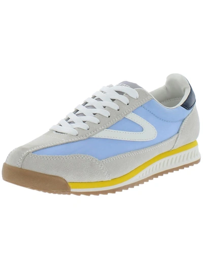 Tretorn Rawlins 2.0 Sneakers In Light Taupe/blue/yellow