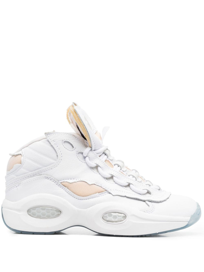 Reebok X Maison Margiela White Question Mid Memory Of Sneakers