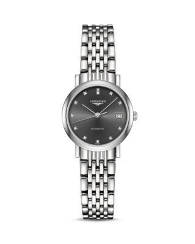 Longines Elegant Watch, 25.5mm In Gray
