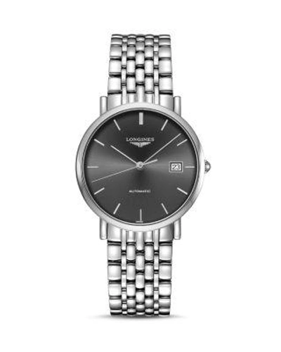 Longines Elegant Watch, 37mm In Gray