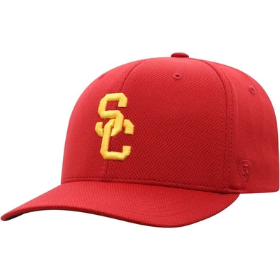 Top Of The World Cardinal Usc Trojans Reflex Logo Flex Hat