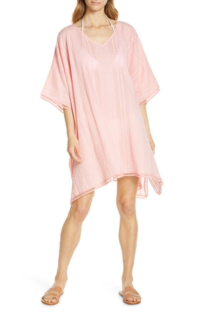 Sea Level Heatwave Cover-up Caftan In Melon