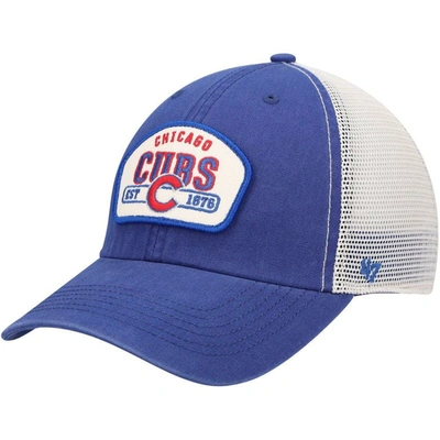 47 ' Royal Chicago Cubs Penwald Clean Up Trucker Snapback Hat