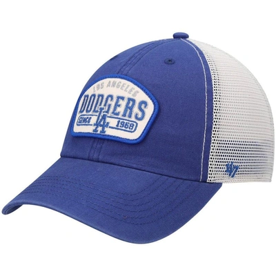 47 ' Royal Los Angeles Dodgers Penwald Clean Up Trucker Snapback Hat