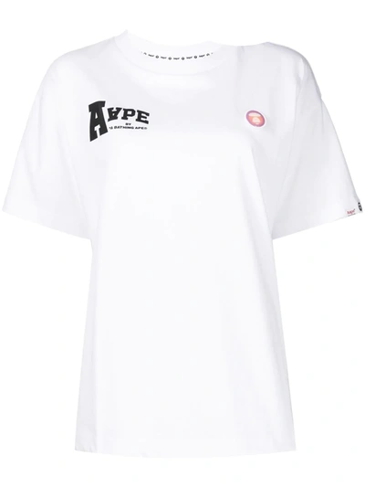 Aape By A Bathing Ape Gummy Bear Graphic-print T-shirt In Weiss