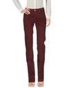 Jeckerson Casual Pants In Maroon