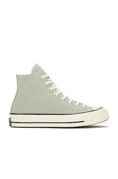 Converse Chuck 70 Striped Canvas High-top Sneakers In Blue