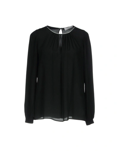 Aglini Blouses In Black