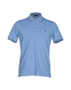 Ballantyne Polo Shirts In Azure