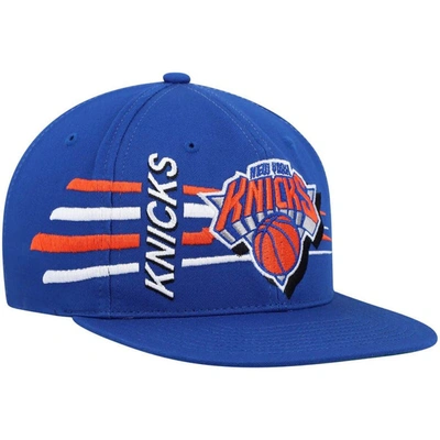 Mitchell & Ness Men's  Blue New York Knicks Retro Bolt Deadstock Snapback Hat