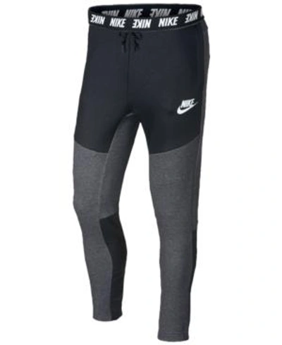 Nike Men's Sportswear Advance 15 Heavyweight Fleece Pants In Charcoal Heather