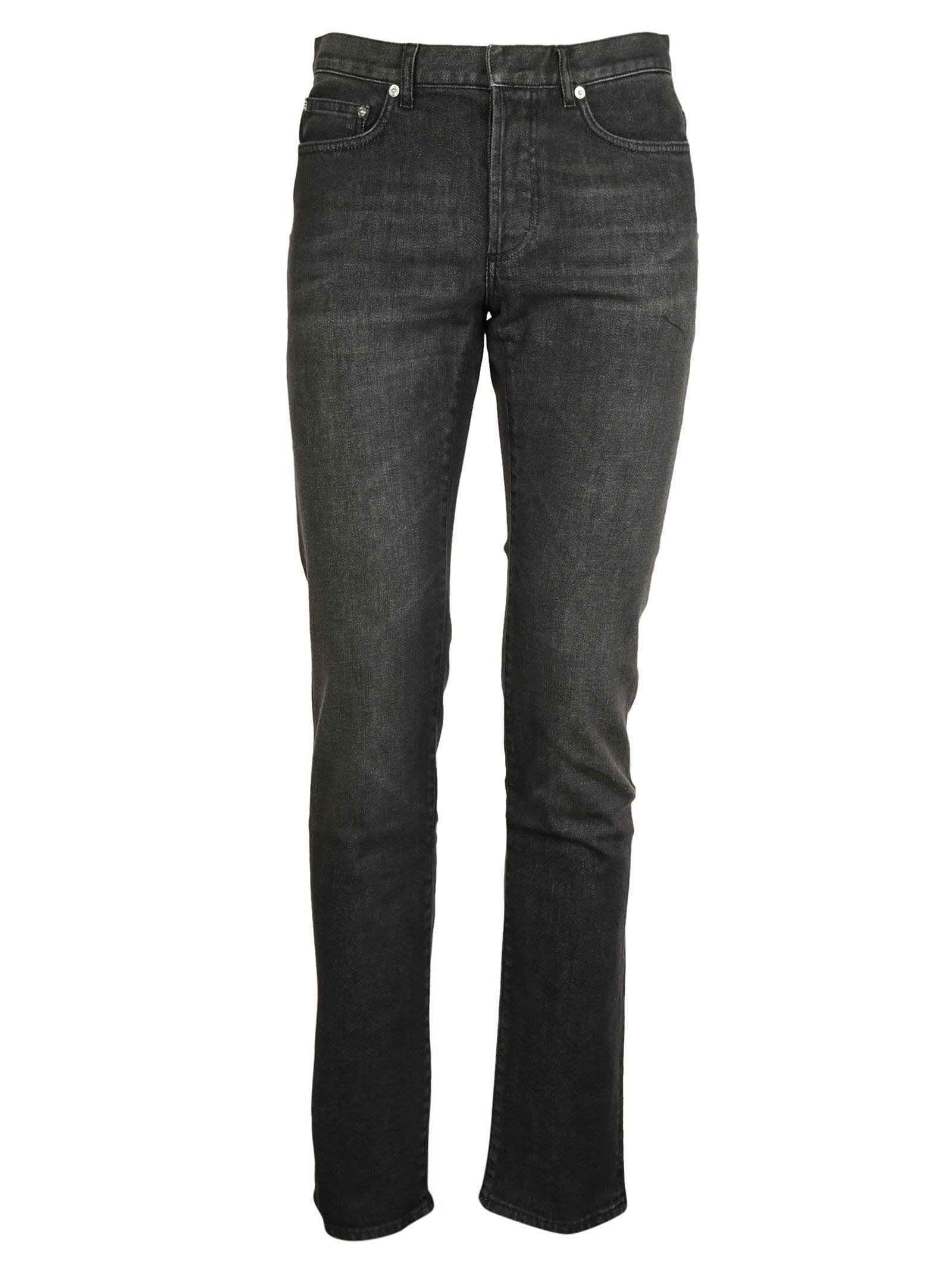 Dior Christian Slim Fit Jeans In Antracite | ModeSens